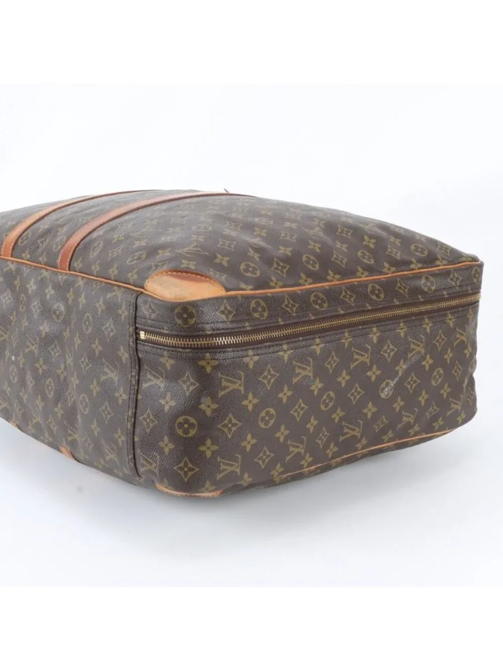 Louis Vuitton Monogram Sirius 60 Leather Boston Bag Tote
